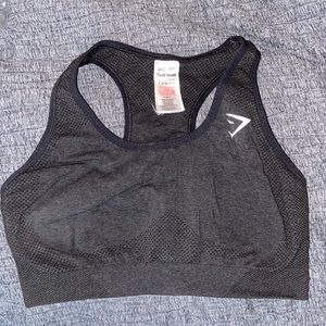 Gymshark Vital Seamless 2.0 Sports Bra - Black Marl